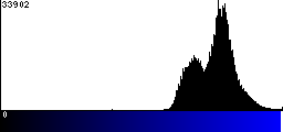 Blue Histogram