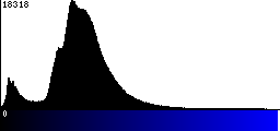 Blue Histogram