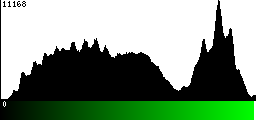 Green Histogram