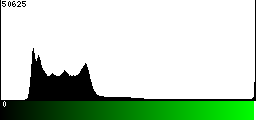 Green Histogram