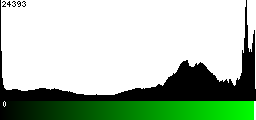 Green Histogram