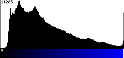 Blue Histogram