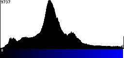 Blue Histogram