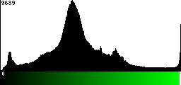 Green Histogram