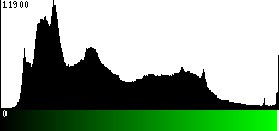 Green Histogram