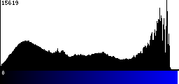 Blue Histogram