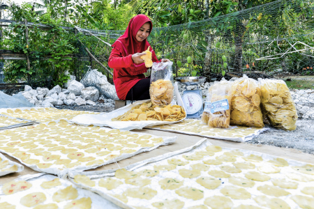 Pembuatan Keripik Ketela Pohon