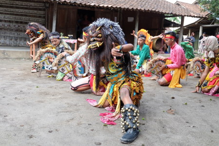 Tari Jathilan Celeng Magelang