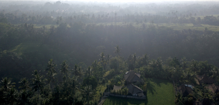 Desa Kelusa menyambut mentari pagi