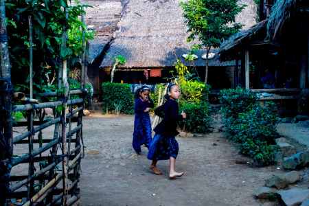 Suasana Kampung Baduy Luar