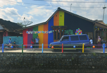 Warna warni Kampung Bejalen,Ambarawa