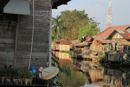 Keadaan rumah warga yang memprihatinkan