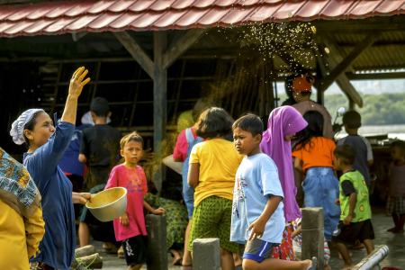 Selamatan Melepas Kapal Baru