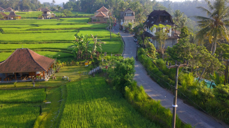 Desa Kelusa nan indah bak lukisan