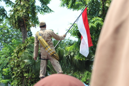 Parade juang 10 november 2018. Jl. Darmo. Taman bungkul. Surabaya