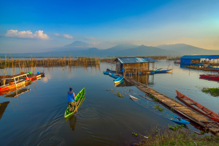 Kampung Nelayan Rawa Pening