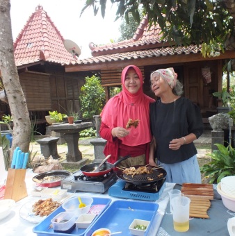 Cooking Class Activity at Borobudur Village ( Central Java )