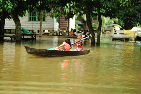 Suasana banjir