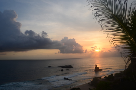 Senja di Pantai Buyutan