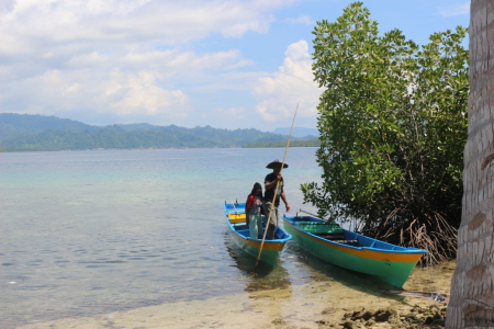 Masyarakat Nelayan di Pulau Raja Desa Gitaraja