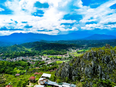 Pemandangan kota Makale