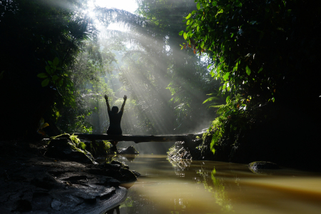 SUASANA PAGI DI KAMPUNG KU