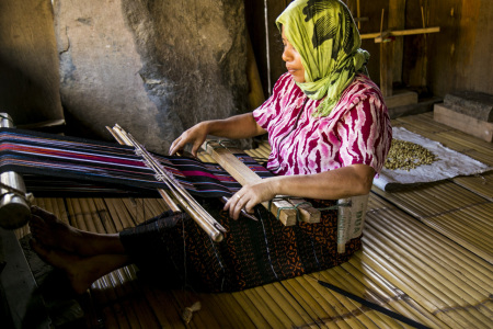 Penduduk Bena,Bajawa, NTT