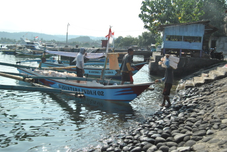 Angkutan Perahu Masyarakat