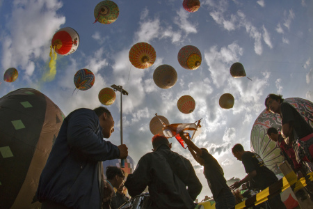 Festival Balon udara wonosobo