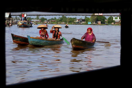 Transportasi Warga Sungai Martapura