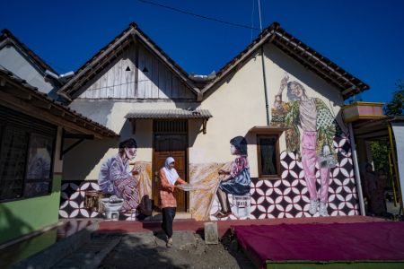 Kampung batik Manding siberkreasi