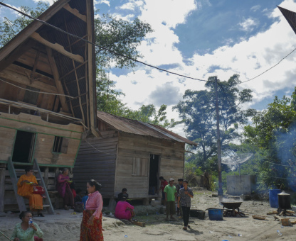 Semangat Gotong Royong di Kampung Batak