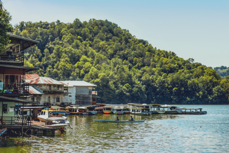 Dermaga Kelotok Waduk Riam Kanan