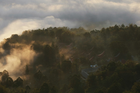 Perkampungan Rumah Khas Toraja