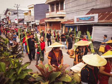 Pawai Budaya Toraja Utara