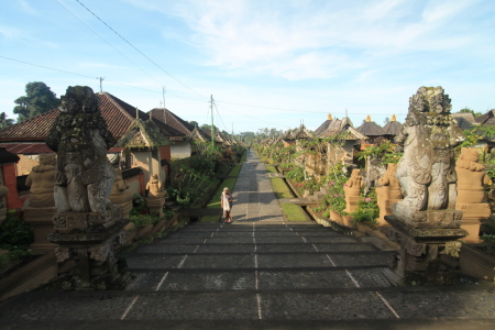 Suasana Pagi di Desa Penglipuran, Bali