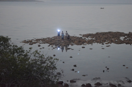 Mencari Ikan di Malam Hari