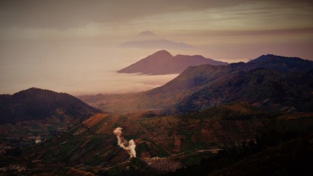 keindahan pegunungan indonesia