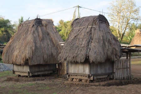 Rumah Adat (Sa'o) Kampung Wogo, Bajawa, Nusa Tenggara Timur