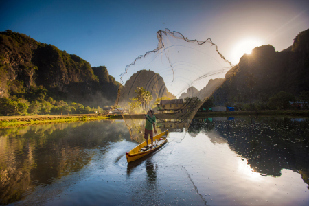 KEINDAHAN SUNRISE RAMANG-RAMANG