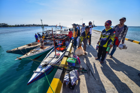 Persiapan pergi memancing