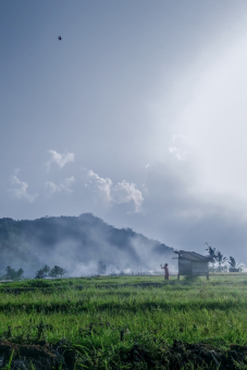 " gubuk & masa kecilku "