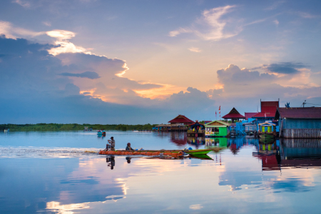 Senja Menjelang di Kereng Bangkirai