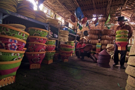 Anyaman Bambu Potensi Desa Gadingan