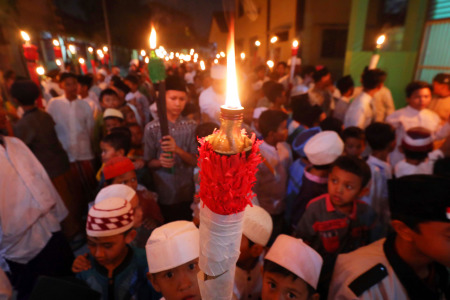 Pawai Obor Sekampung