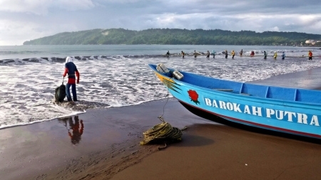 "Aktivitas nelayan Pangandaran"