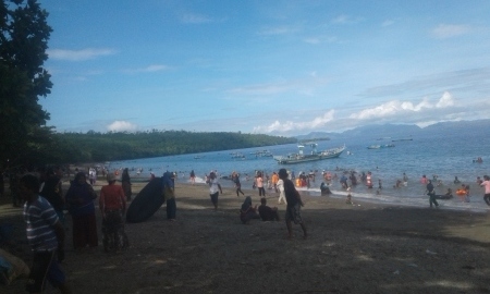 Acara Adat Buka SASI Laut Desa Adat (Negeri Kawa)