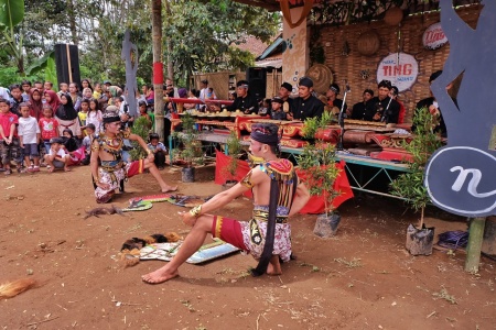 Pentas Tari Jaranan Desa Giyanti