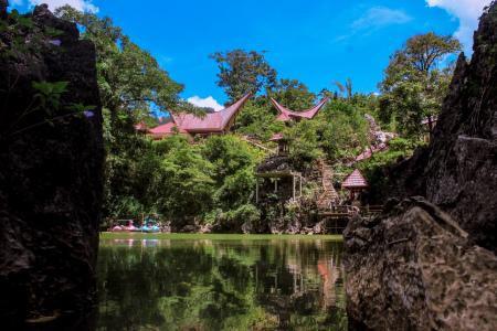 Pesona danau Lombong Tana Toraja