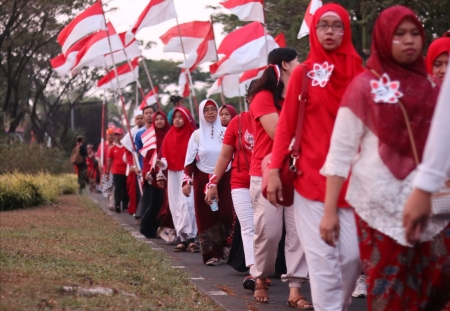 KARNAVAL MERAH PUTIH HUT RI KE 73